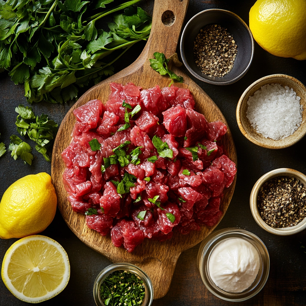 Beef Tartare Recipe: Step-by-Step Guide