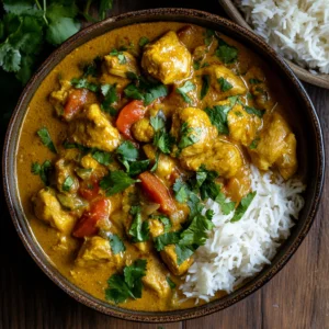 Creamy Chicken Curry with Coconut Milk Recipe