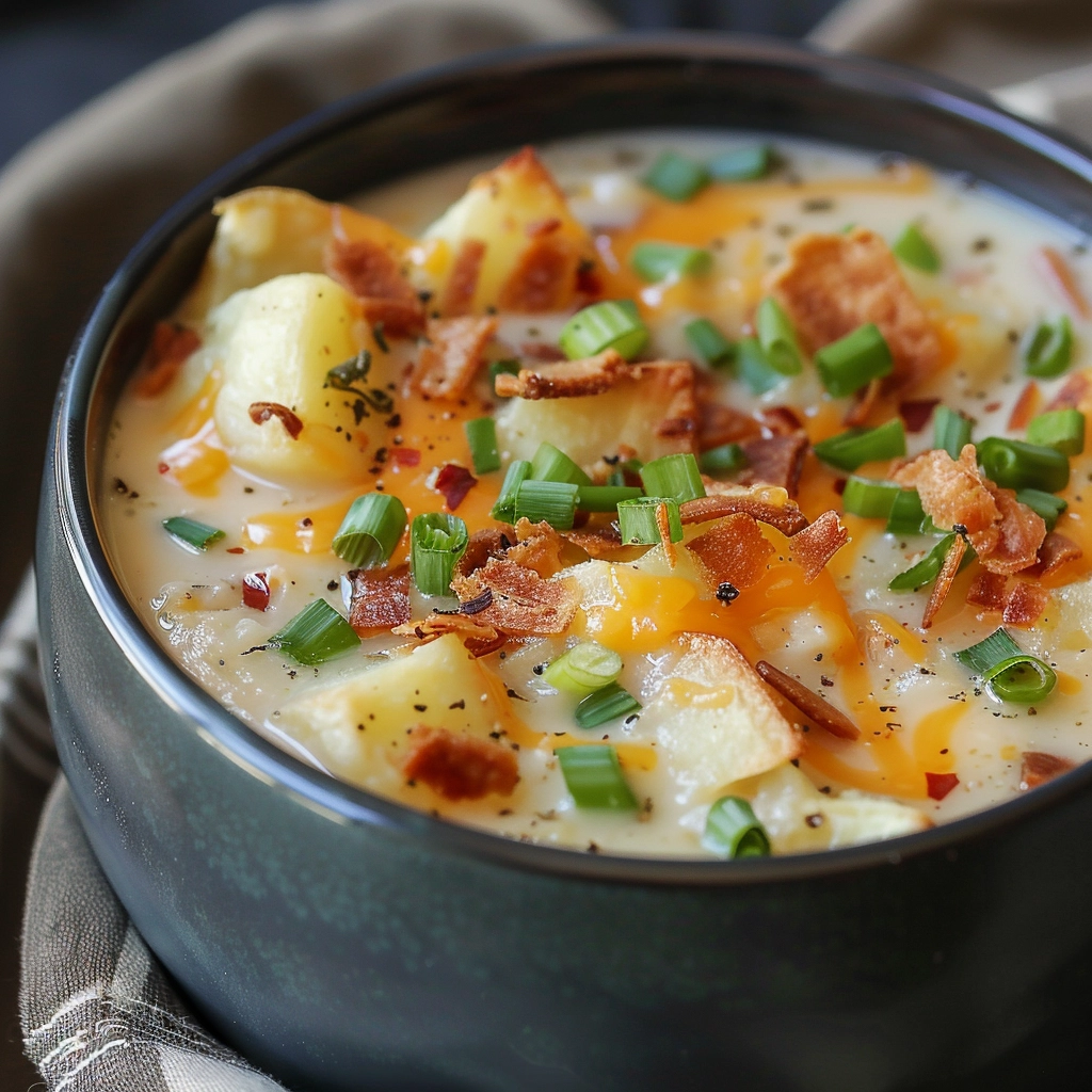 Loaded Baked Potato Soup Recipe