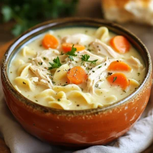 Creamy Chicken Noodle Soup Recipe: Easy to Make