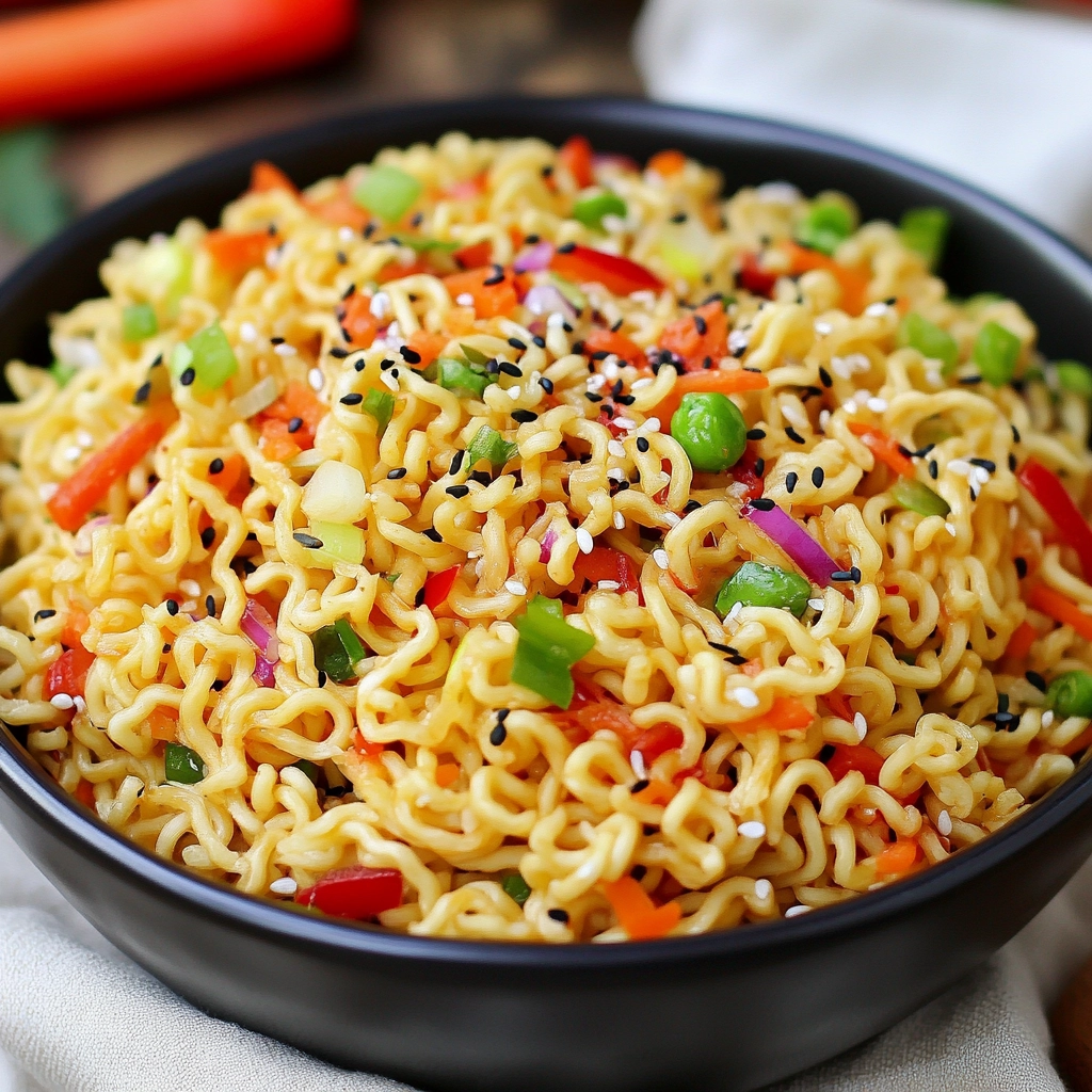 Quick & Easy Ramen Salad Recipe