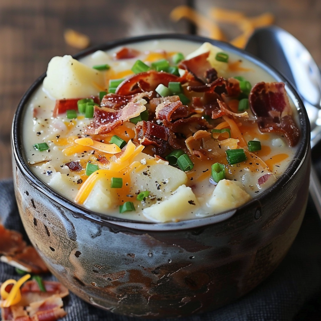 Loaded Baked Potato Soup Recipe