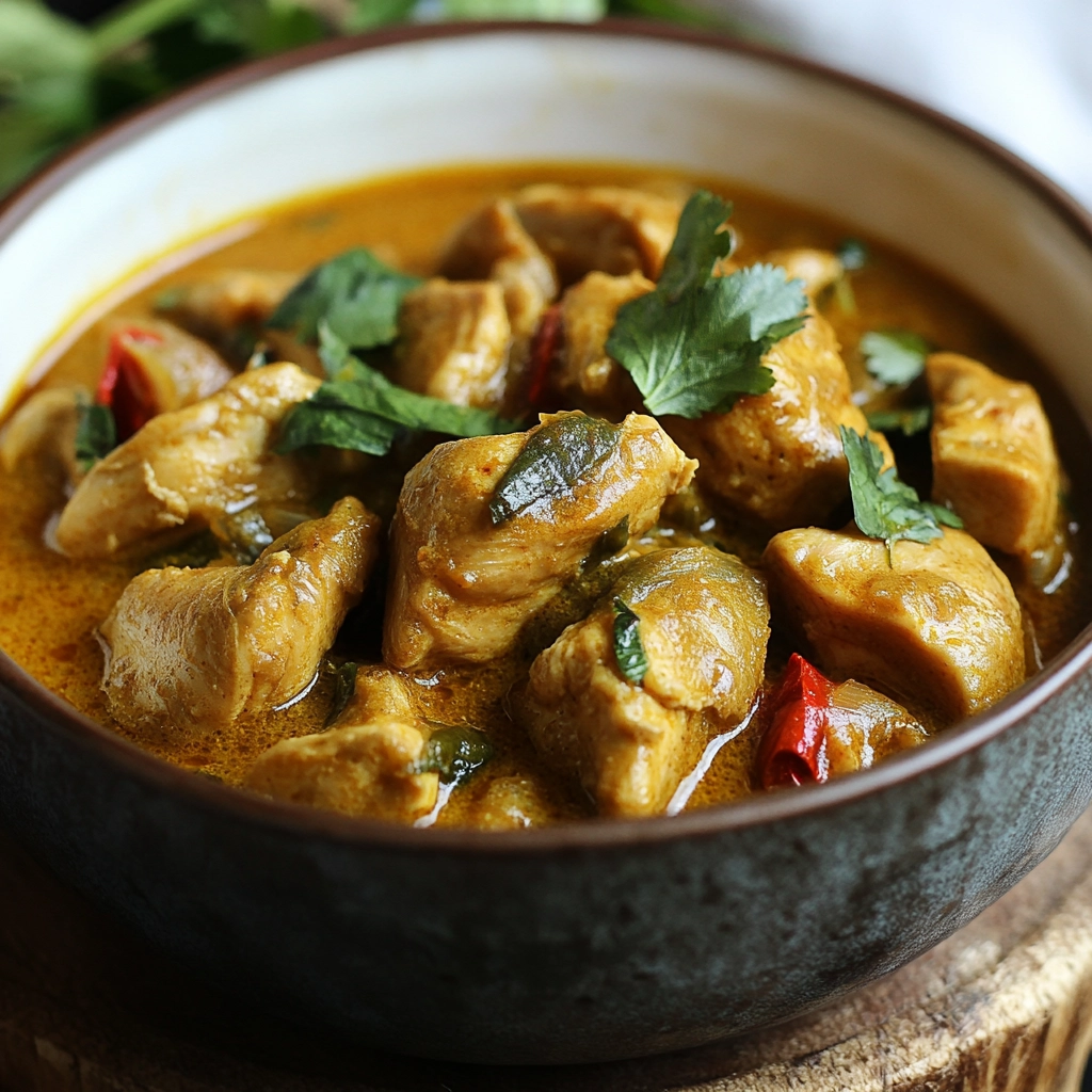 Creamy Chicken Curry with Coconut Milk Recipe