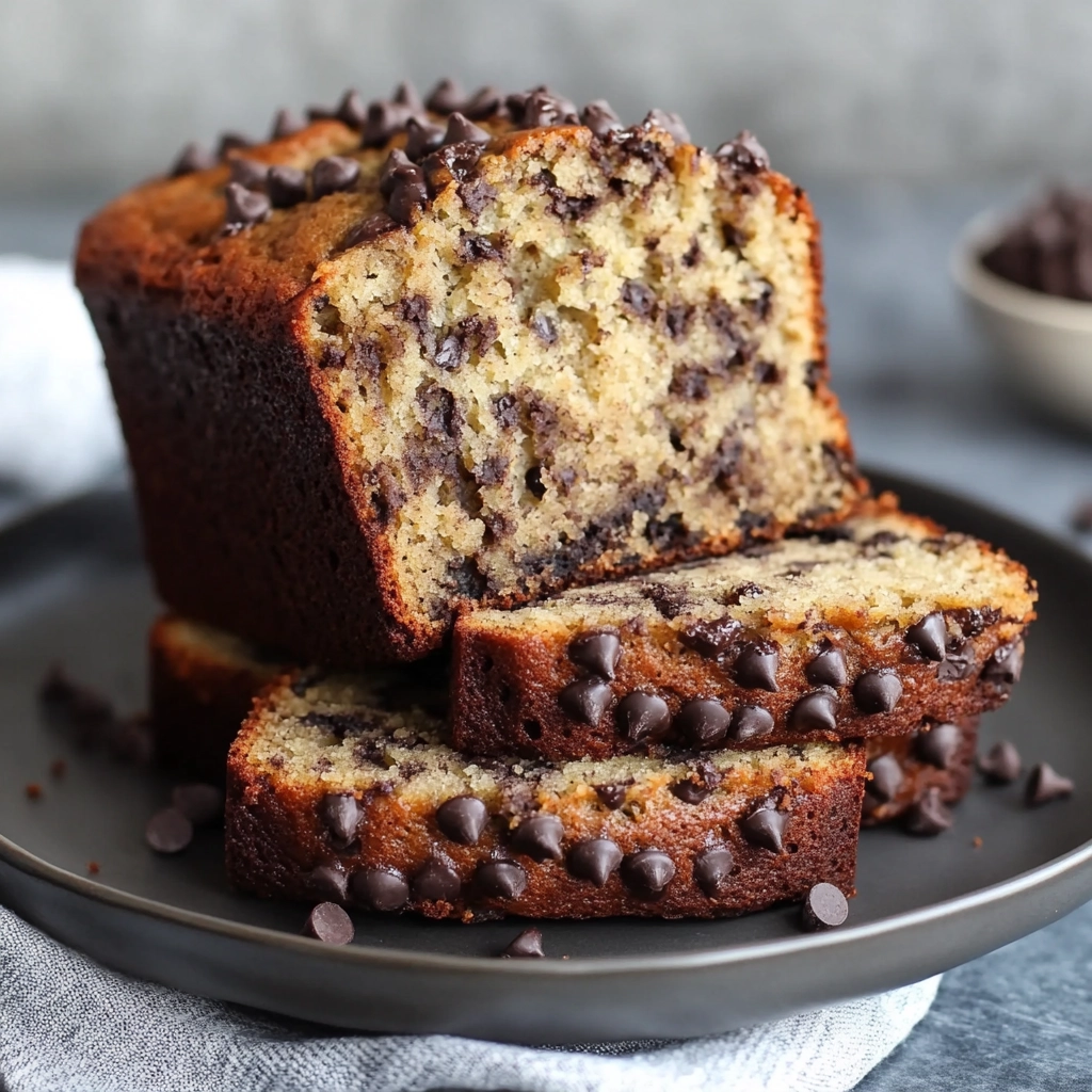 Chocolate Chip Banana Bread Recipe - Easy & Delicious