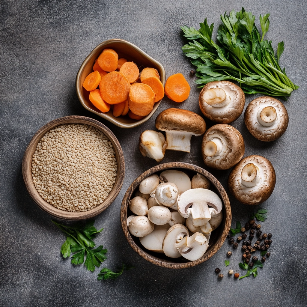 Creamy Mushroom Soup - Easy & Delicious