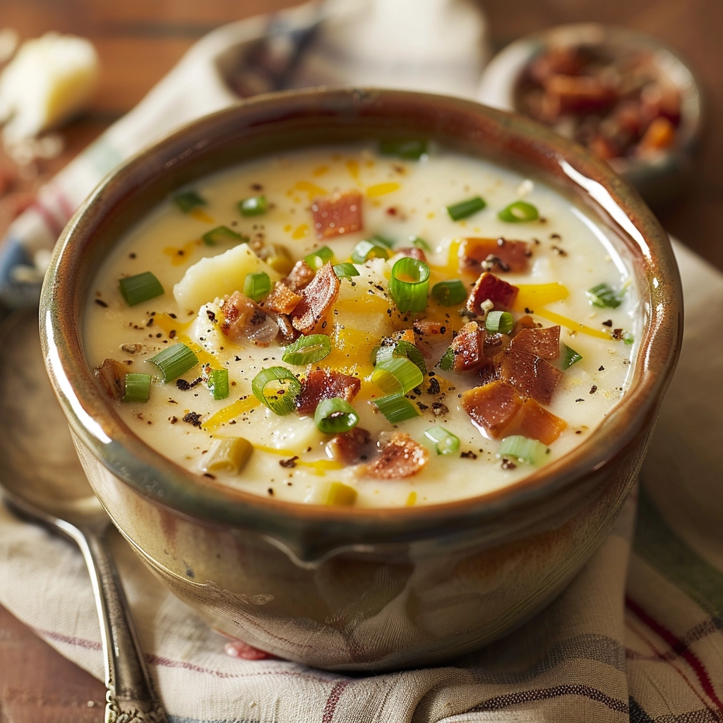 Loaded Baked Potato Soup Recipe