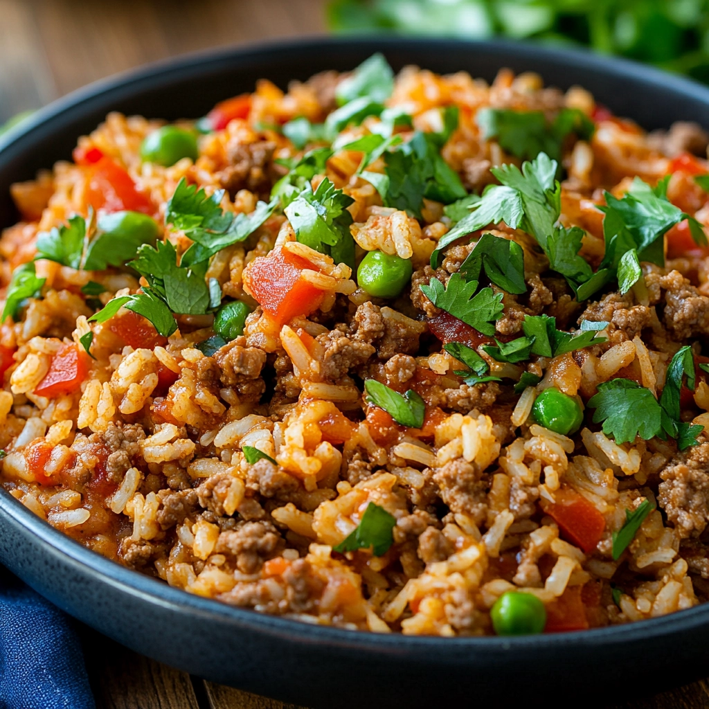 Ground Beef and Rice Recipe for a Quick Meal