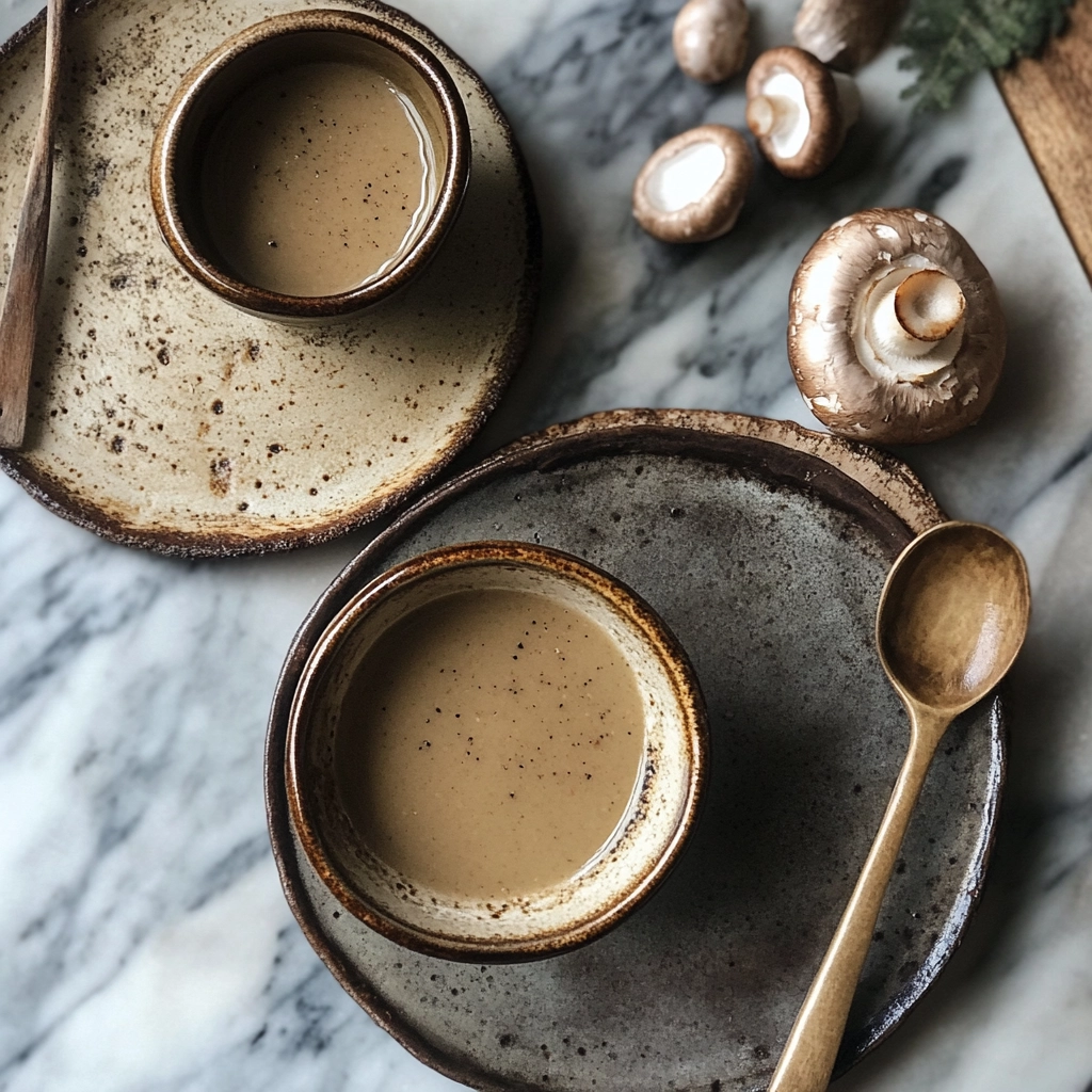 Creamy Mushroom Soup - Easy & Delicious