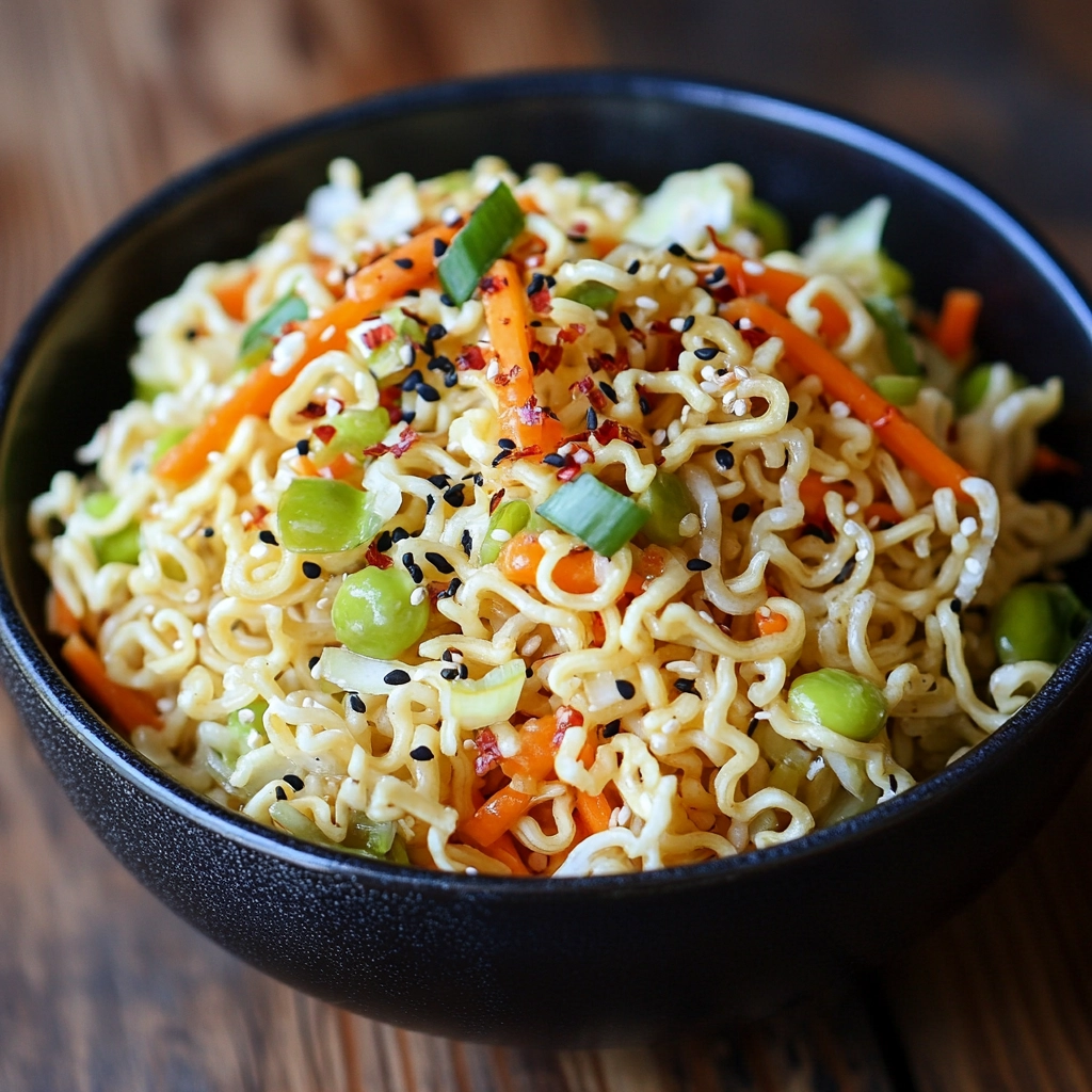 Quick & Easy Ramen Salad Recipe