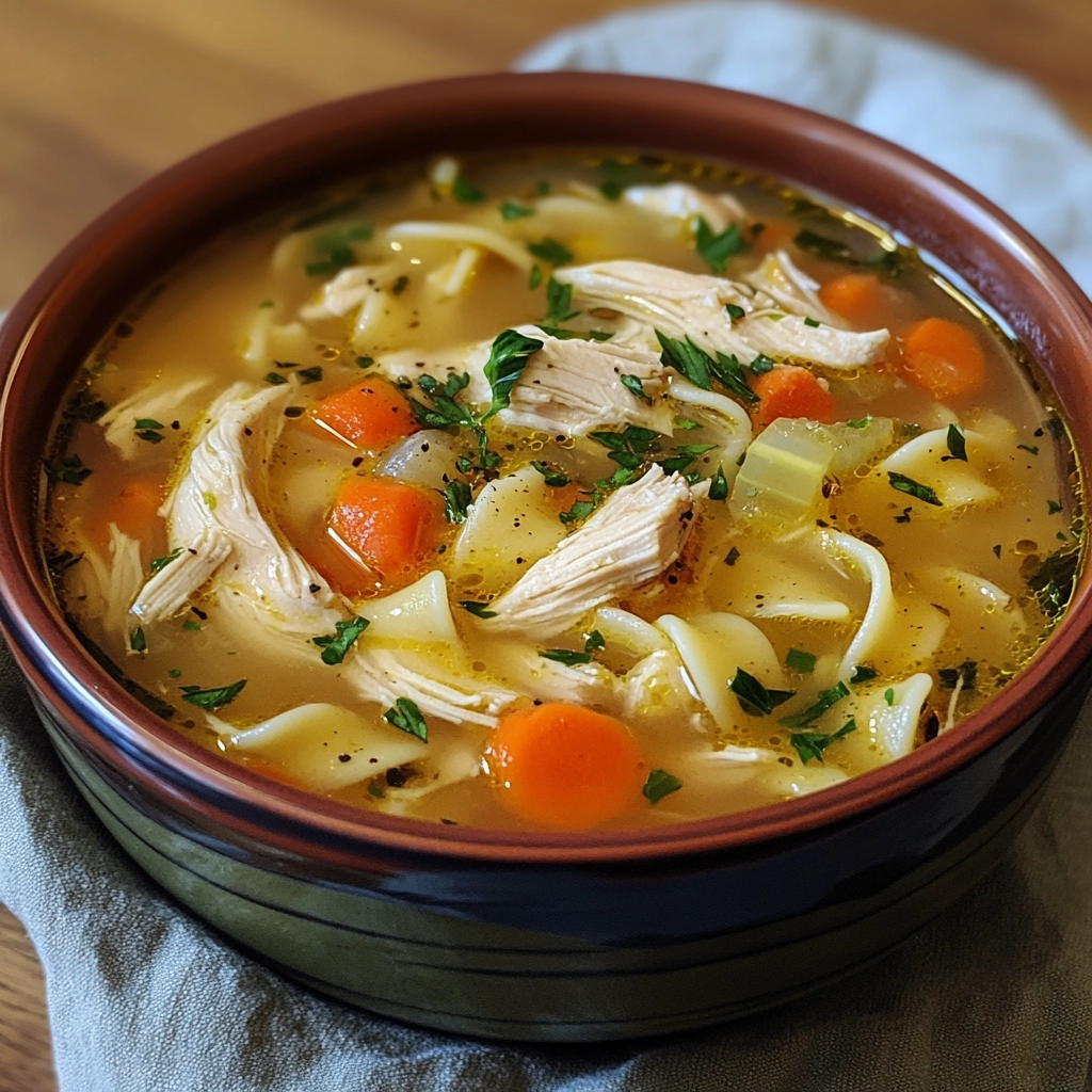 Chicken Noodle Soup Recipe | Comforting & Homemade