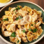 Easy Chicken and Bow Tie Pasta Recipe
