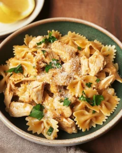 Easy Chicken and Bow Tie Pasta Recipe