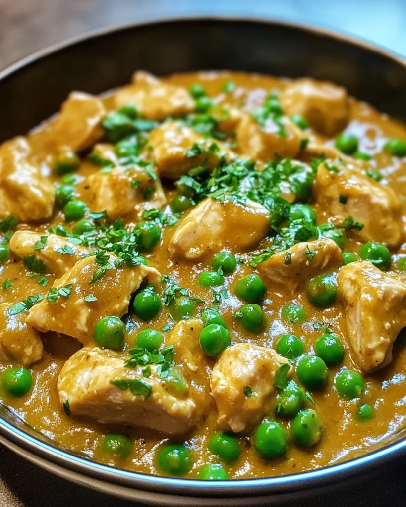 Delicious Chicken and Peas Recipe