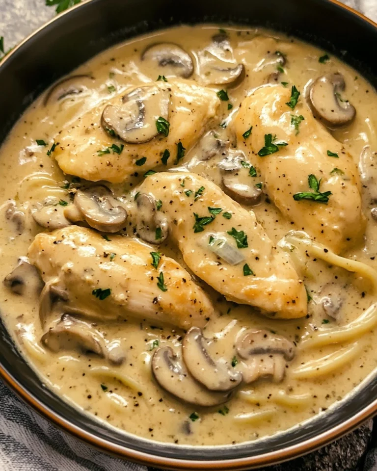 Easy Weeknight Cream of Mushroom Chicken Skillet Recipe