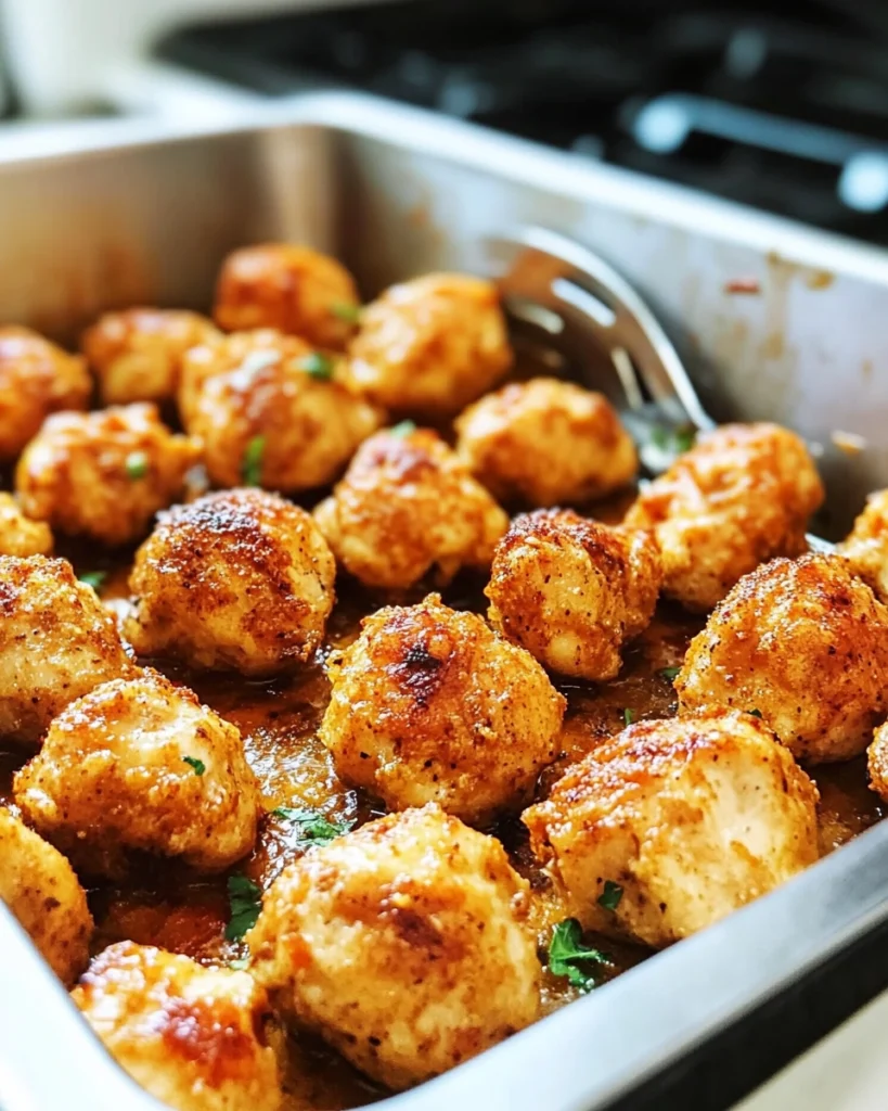 Easy Family Recipes: Baked Chicken Bites
