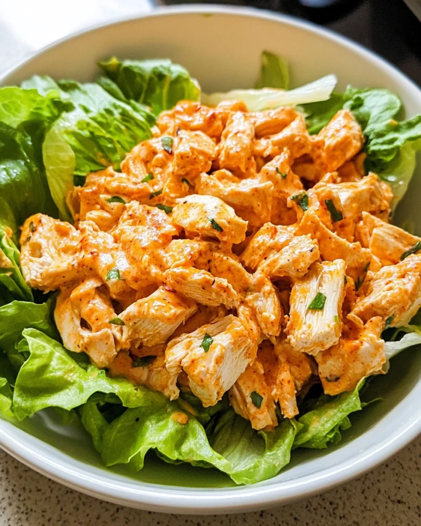 Easy Buffalo Chicken Salad Recipe