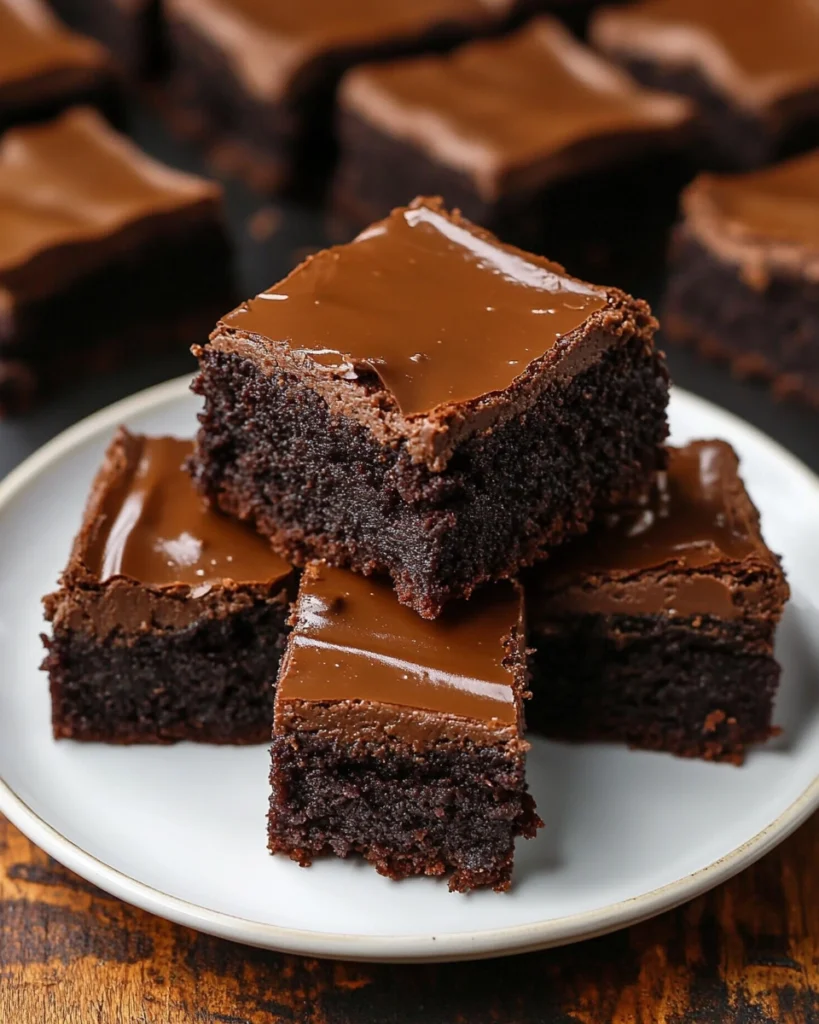 Lunch Lady Brownies Recipe: Fudgy & Frosted Delight