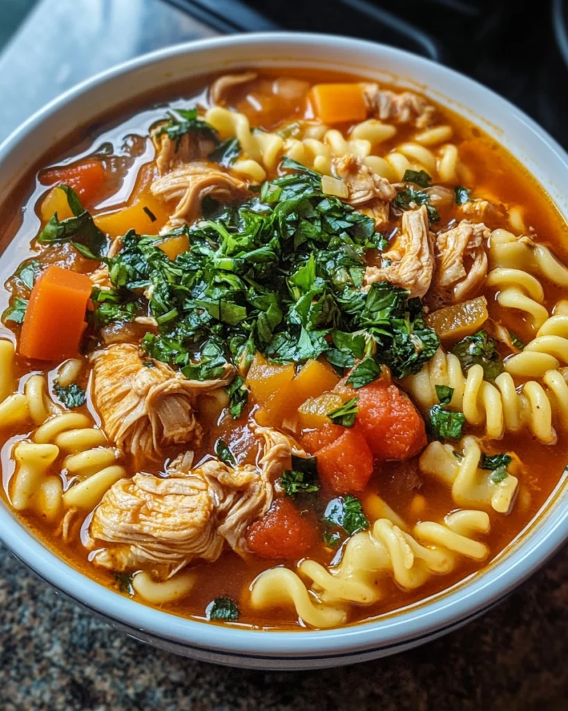 Classic Jamaican Chicken Noodle Soup Recipe