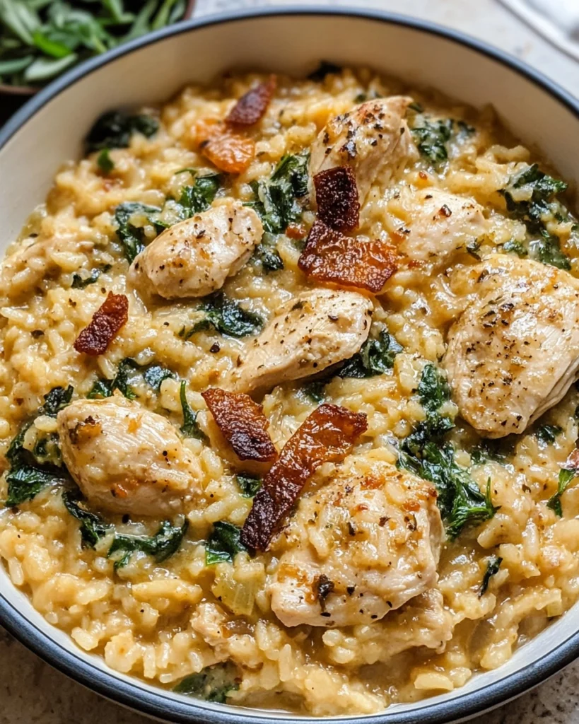Creamy Tuscan Chicken & Rice Recipe