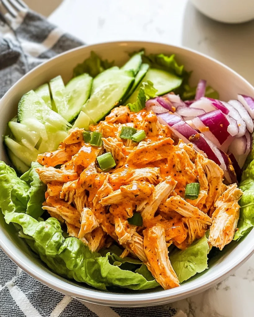 Easy Buffalo Chicken Salad Recipe