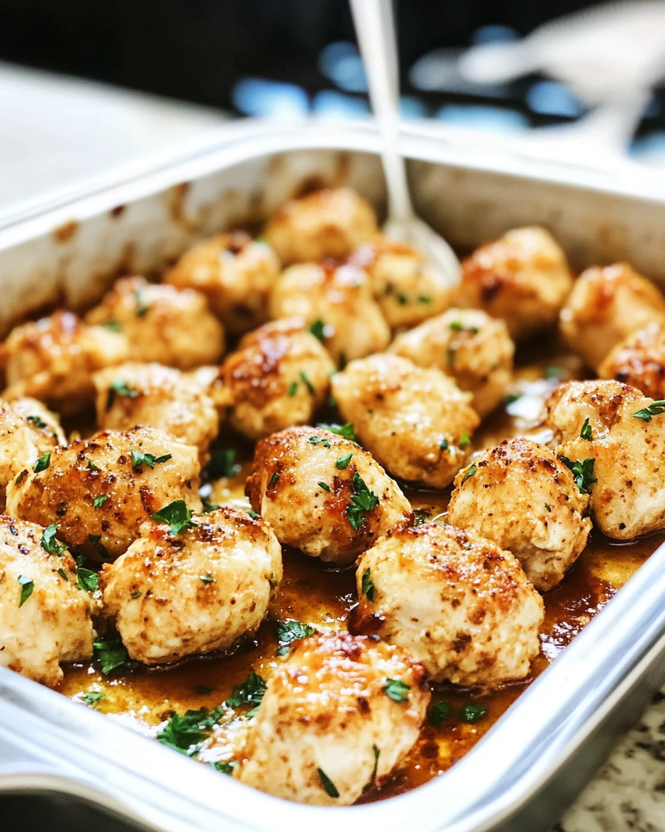 Easy Family Recipes: Baked Chicken Bites