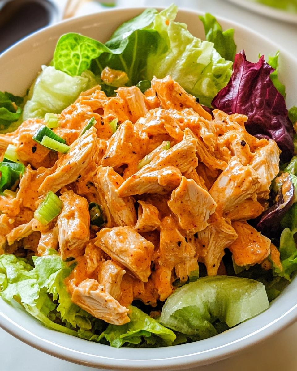 Easy Buffalo Chicken Salad Recipe