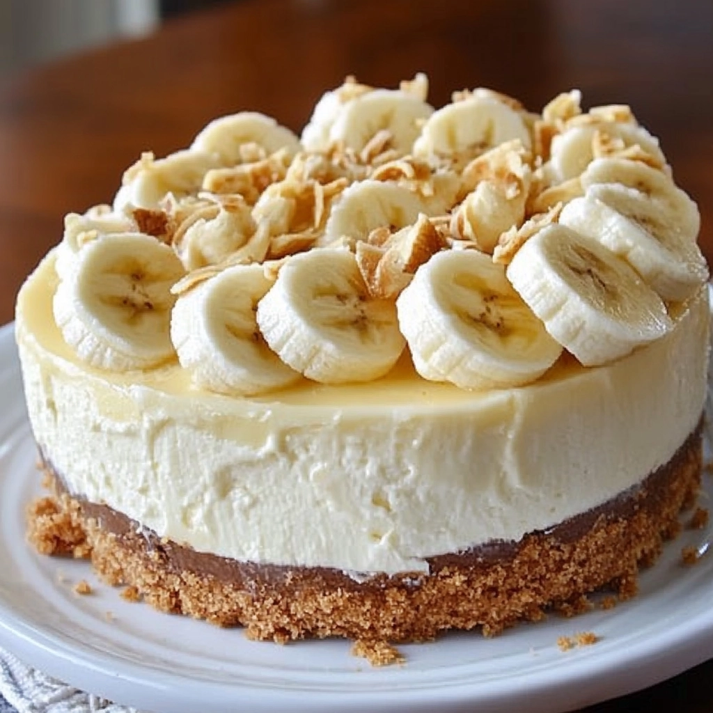 Banana Cream Cheesecake – Creamy & Delicious