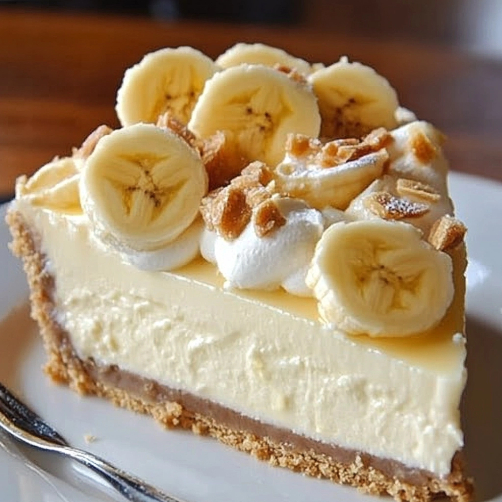 Banana Cream Cheesecake – Creamy & Delicious