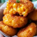 Easy Cheddar Corn Potato Fritters | Crispy & Cheesy