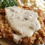 Crispy Chicken Fried Steak with Country Gravy