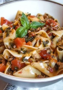 Italian Drunken Noodles