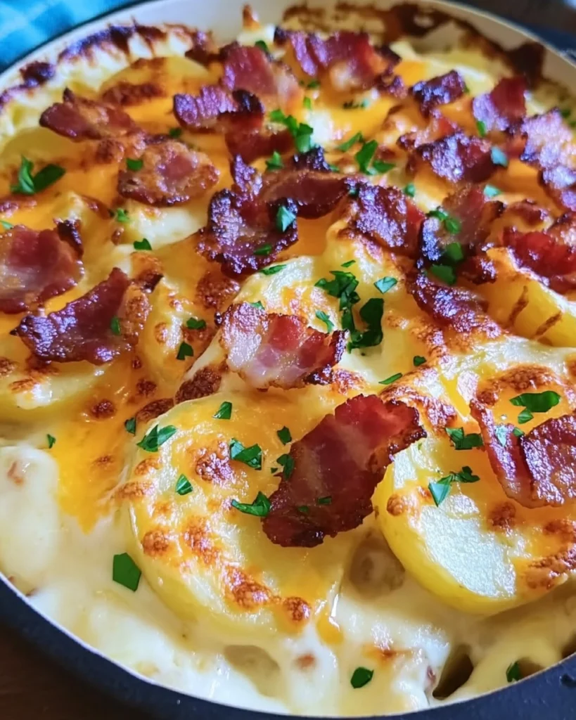 Loaded Scalloped Potatoes