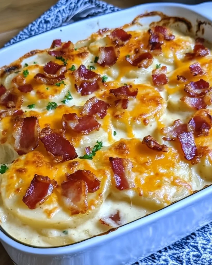 Loaded Scalloped Potatoes