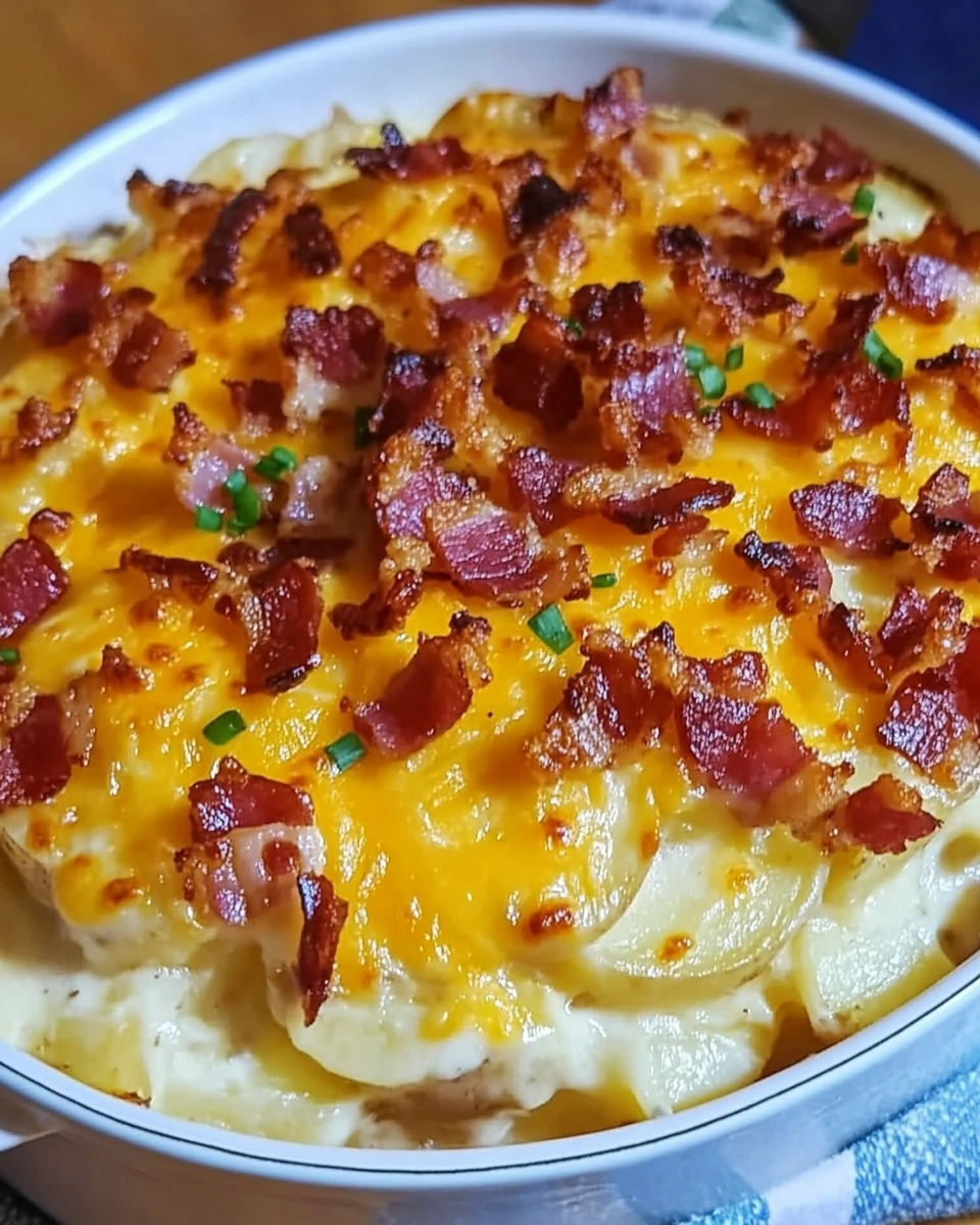 Loaded Scalloped Potatoes