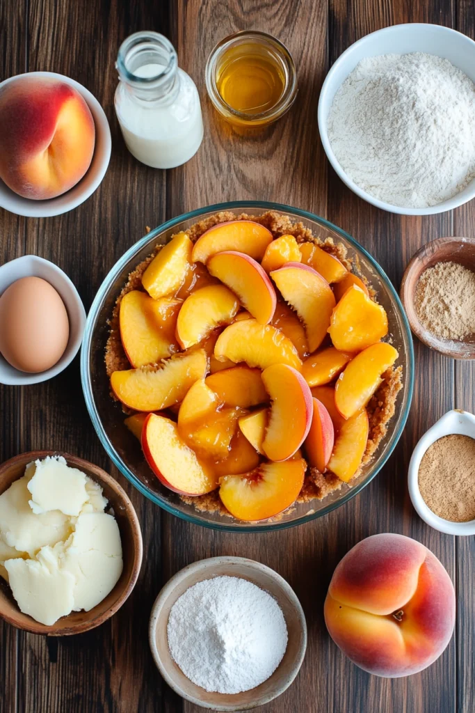 Lower Sugar Peach Cobbler Recipe - Healthy & Delicious