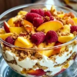 Peach Cobbler Cheesecake Fruit Salad Recipe