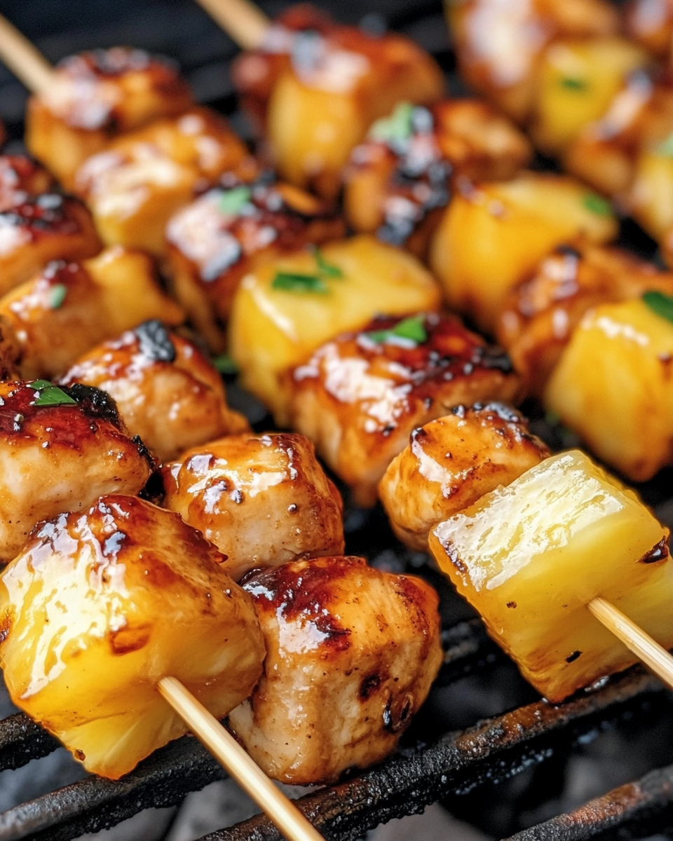 Pineapple Chicken Kabob Marinade