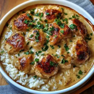 baking smothered chicken and rice in the oven