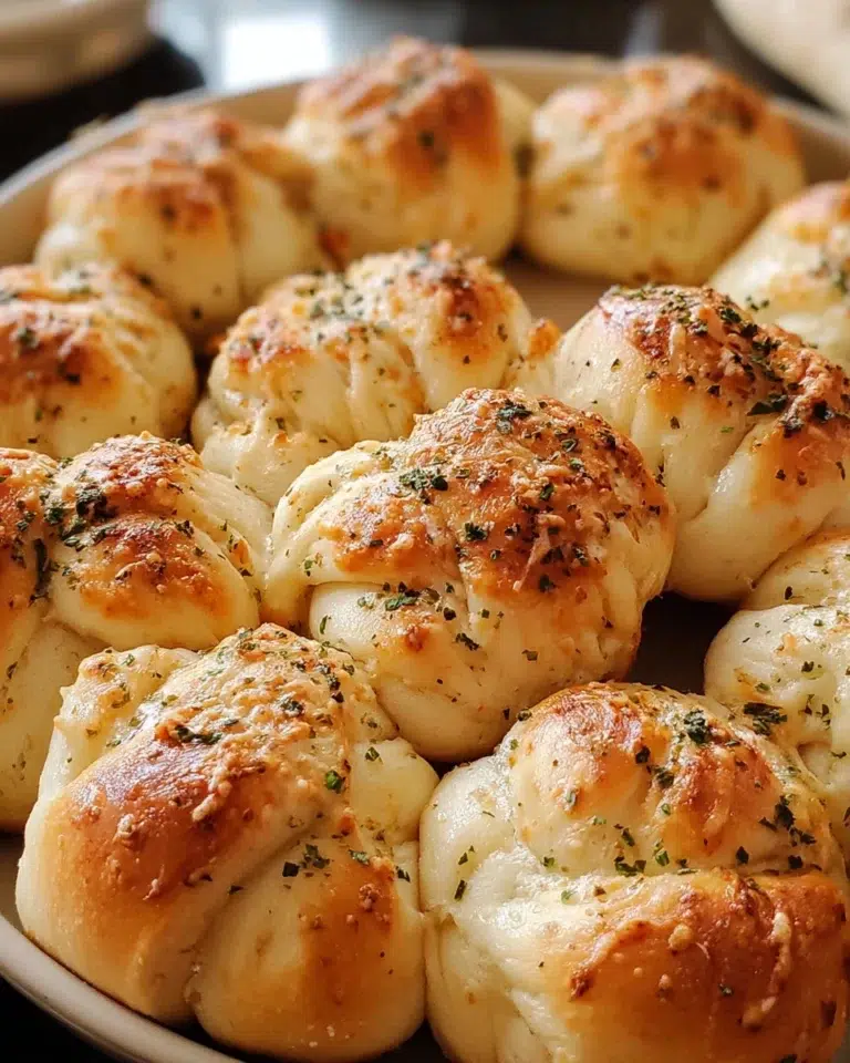 Irresistibly Gooey & Buttery Garlic Knots – Your New Favorite Party Side!