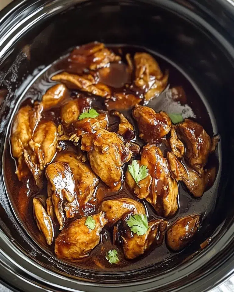 Crock Pot Bourbon Chicken Recipe is a must-try dish!