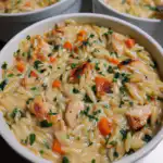 Creamy Chicken Pot Pie Orzo