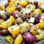 Delicious Olive Greek Potato Salad