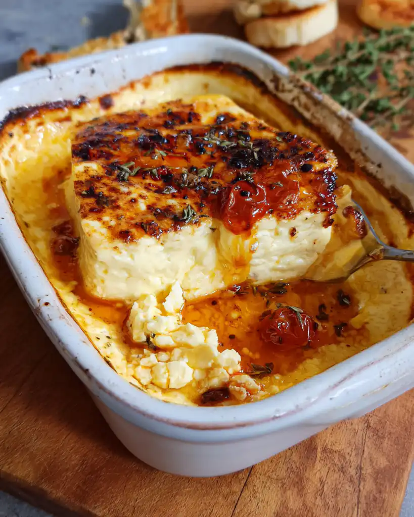 Hot Honey Baked Feta