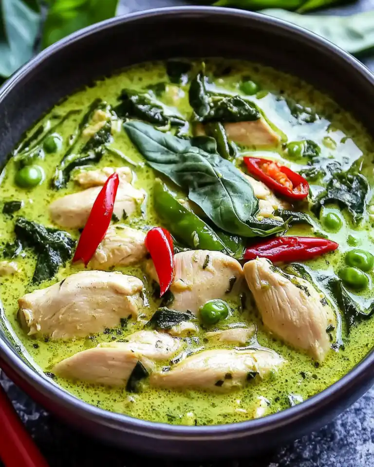 Quick Thai Green Chicken Curry That Will Wow Your Taste Buds