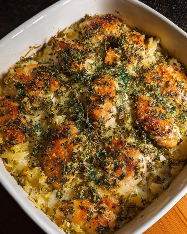 Savory Baked Herb Chicken Casserole