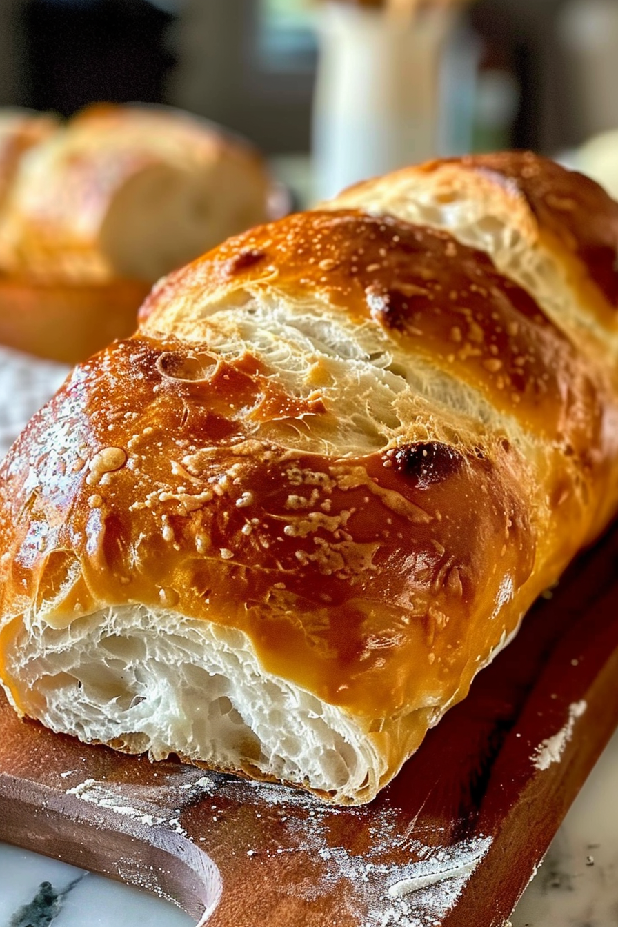Fluffy Yeast Bread Recipe Easy Homemade Soft Bread in 5 Steps 3 image 1775870180481