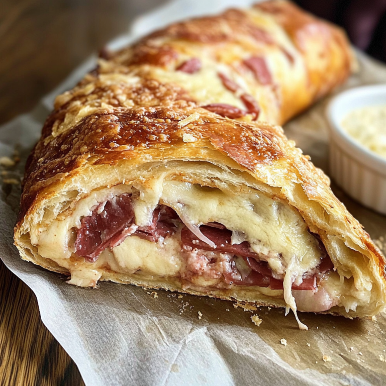 Reuben Stromboli Recipe: A Portable Feast Reuben Stromboli Recipe: A Portable Feast