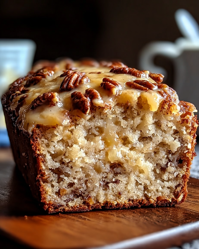 Indulgent Buttermilk Sweet Alabama Pecan Bread Recipe