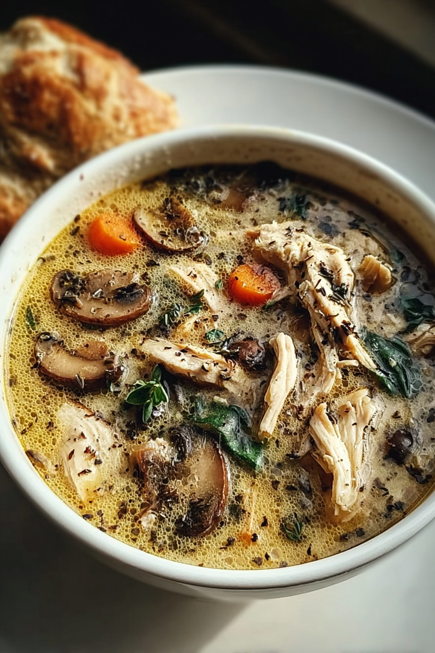 Rotisserie Chicken Mushroom Soup: A Cozy Comfort Food Delight 3 image 1777399831675