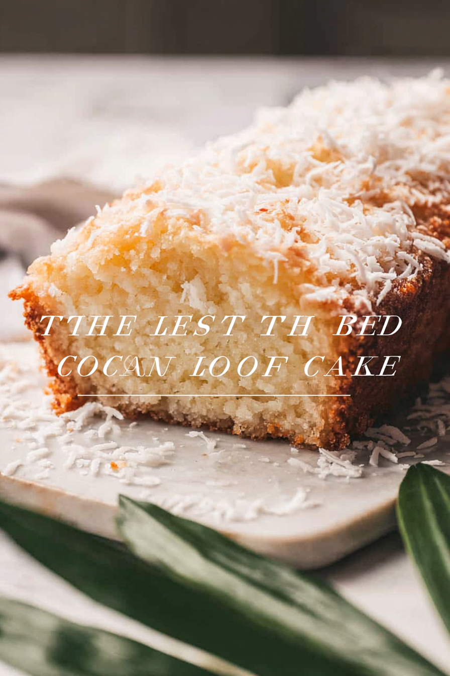 The Best Coconut Loaf Cake for a Tropical Treat 3 image 1777400201496
